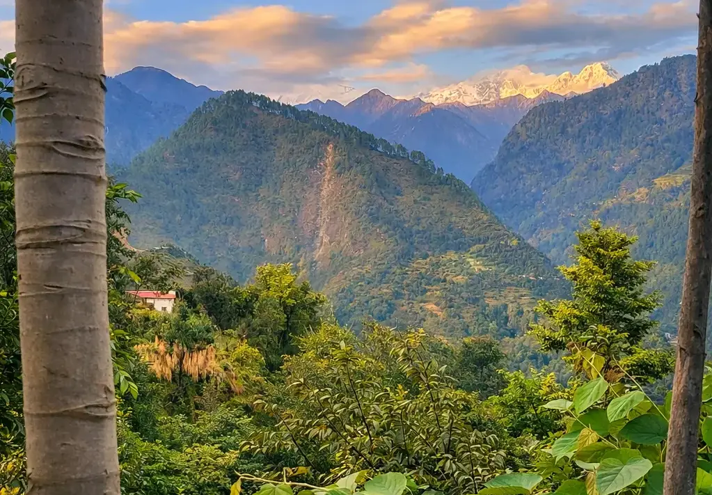 Mountain valley views