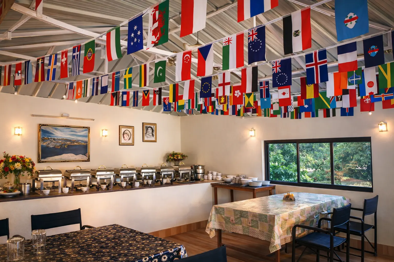 Inhouse restaurant dining