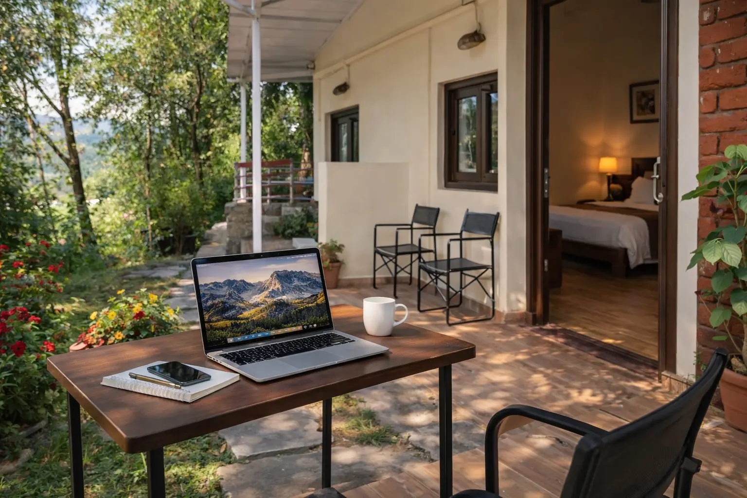 Work from home at Himalayan Comforts